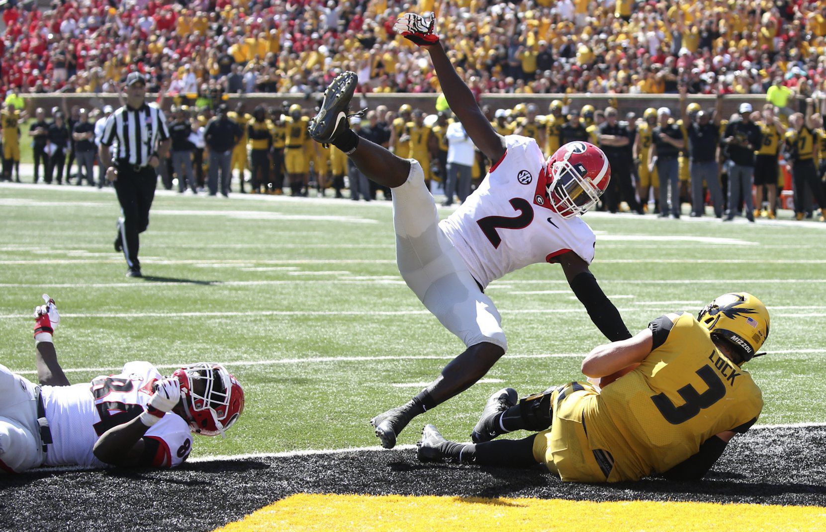 Missouri loses to No. 2 Georgia 43-29